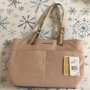 Michael Kors Bedford lt pink tote NWT